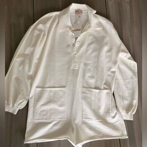 Show me you Mumu Cream Button-Up Gianna Romper